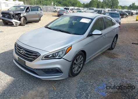 2015 Hyundai Sonata Sport from USA, damaged, VIN 5NPE34AF7FH217726